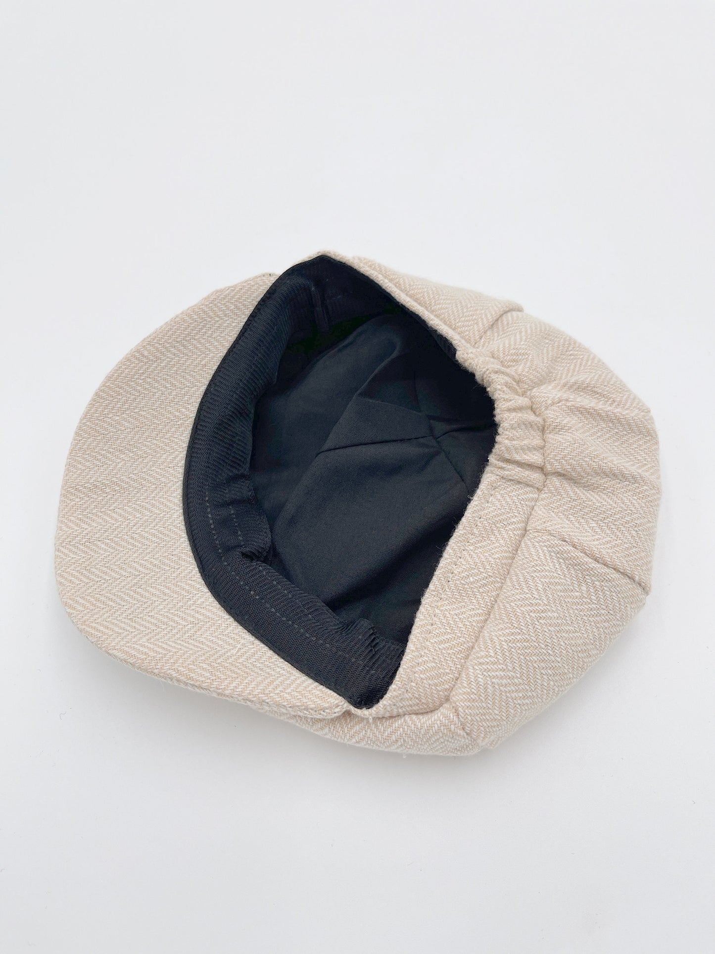Applejack Newsboy Cap | Biscotti Bow Tie | Champagne Tan Suspenders Wedding Set for Boys