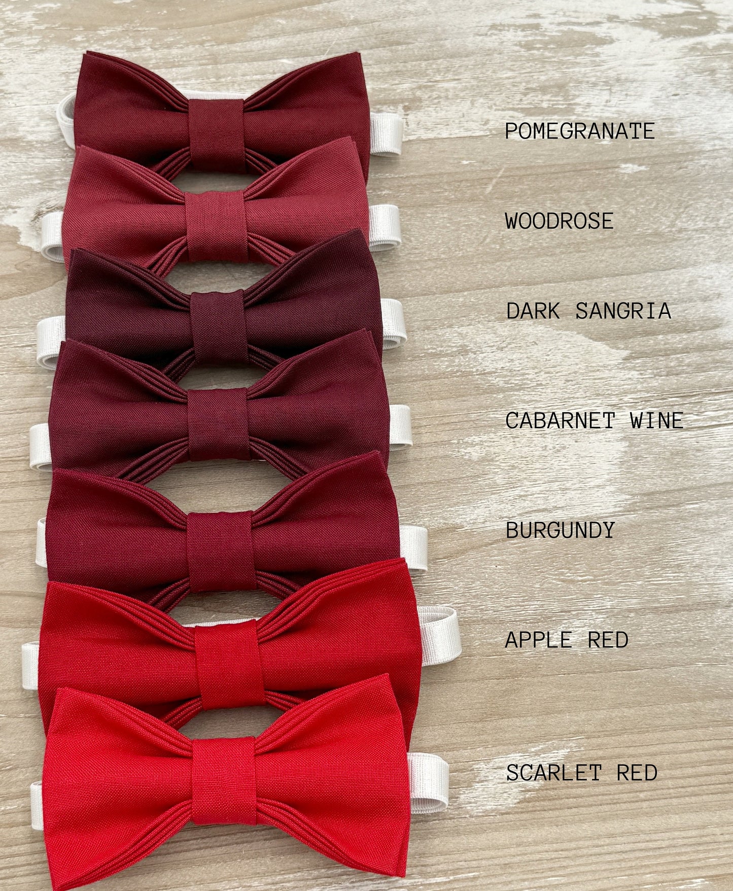 Red Bow tie | Wedding Bowtie | Ring Bearer outfit | Boho Wedding | Groomsman Gift | Rustic Wedding Outfit