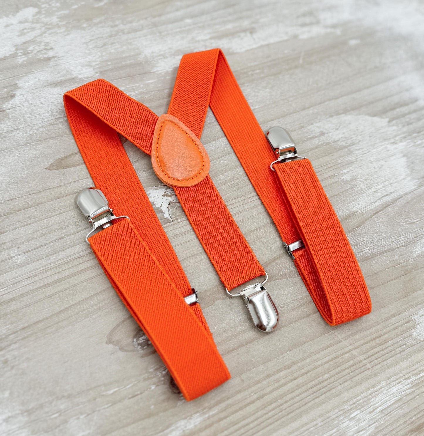Orange Bow tie & Suspenders | Pocket Square | Groomsman Gift | Ring Bearer Outfit | Boho Rustic Wedding