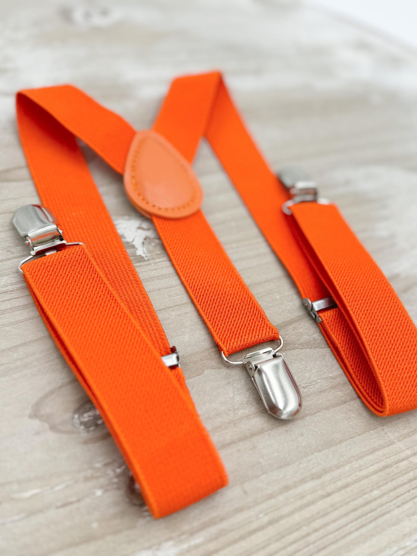 Orange Bow tie & Suspenders | Pocket Square | Groomsman Gift | Ring Bearer Outfit | Boho Rustic Wedding