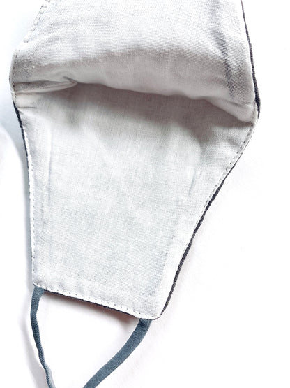 Gray Cotton Kids Face Mask - Reusable | Washable | and Perfect for School - Babies Face Mask