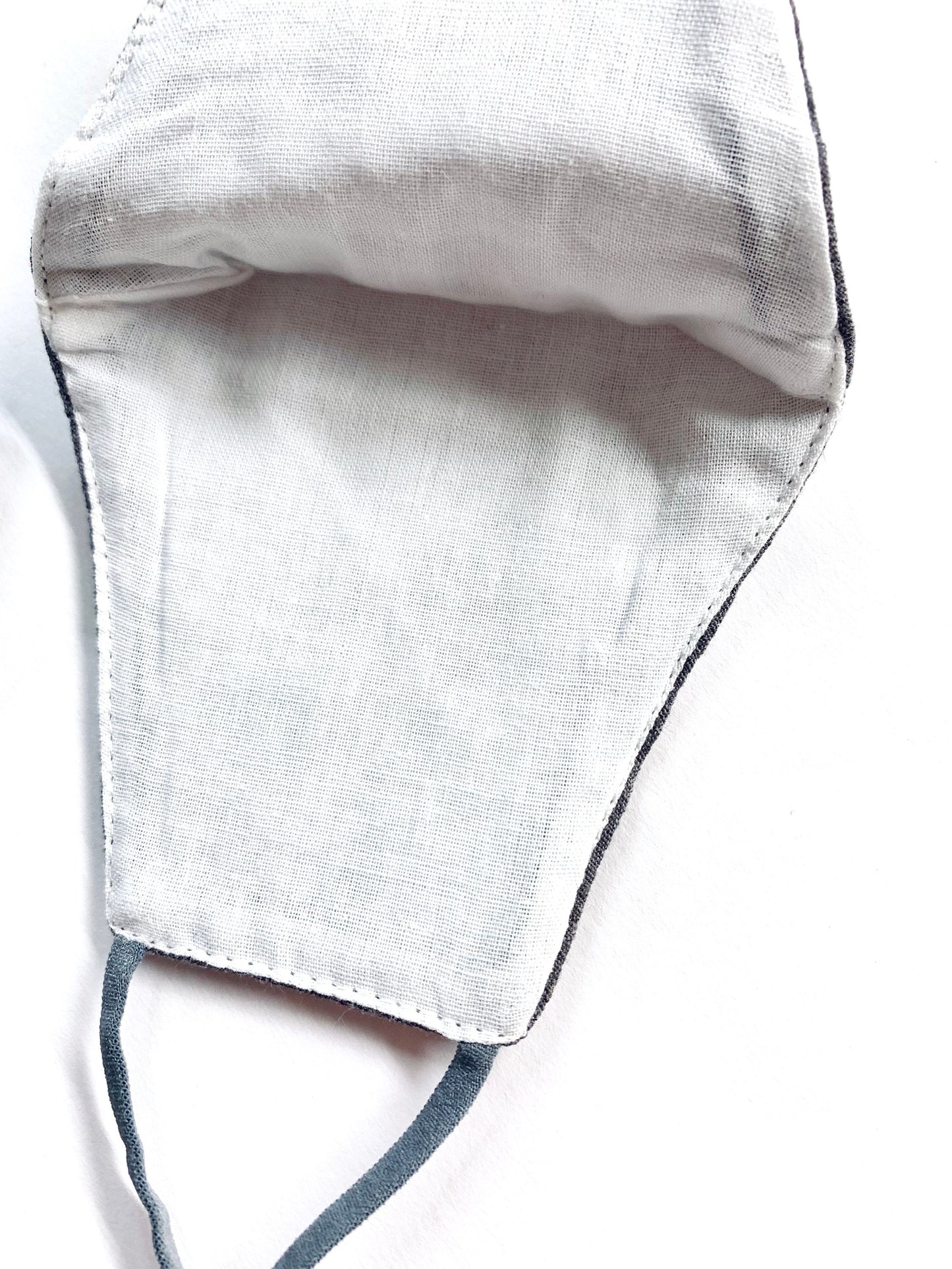 Kids Face Mask Reusable and Washable Cotton Fabric - Blue Children's School Mask for Babies.