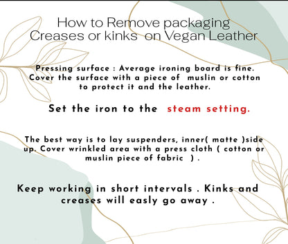 Dark Wisteria Bow tie & Suspenders | Leather Braces | Pocket Square | Ring Bearer Outfit | Boho Rustic Wedding