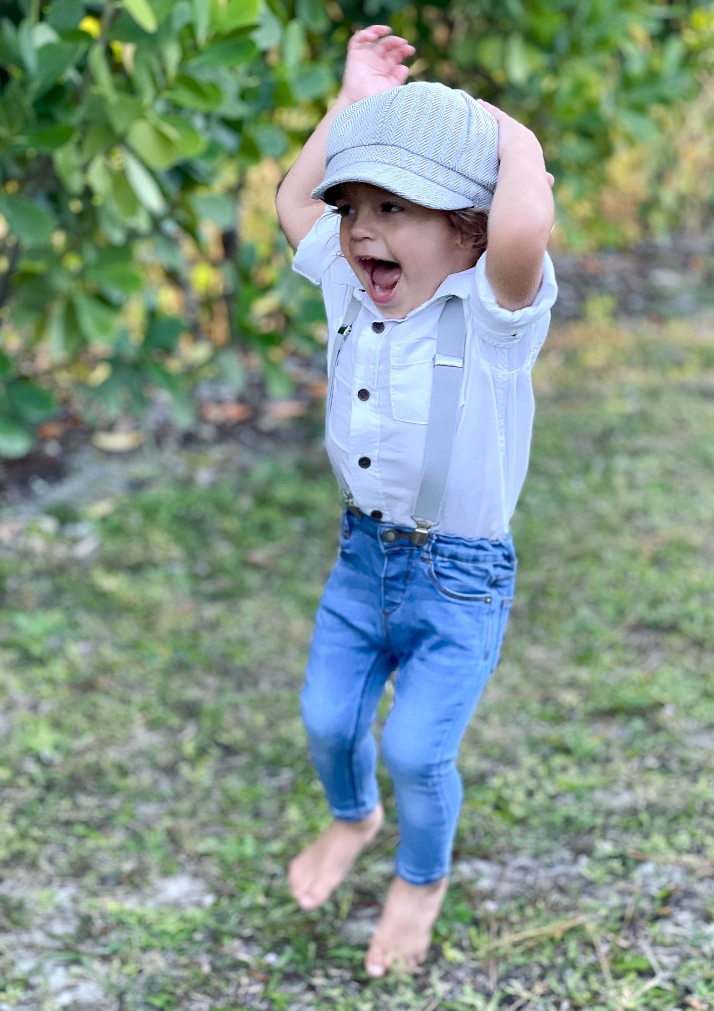 Eucalyptus Bow tie & Suspenders | Light Gray Braces | Rosemary Bow | Pocket Square | Ring Bearer Outfit | Rustic Wedding | Groomsman Gift
