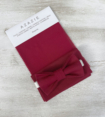 Burgundy Bow tie & Suspenders | Nude Beige Braces | Pocket Square | Ring Bearer Outfit | Boho Rustic Wedding