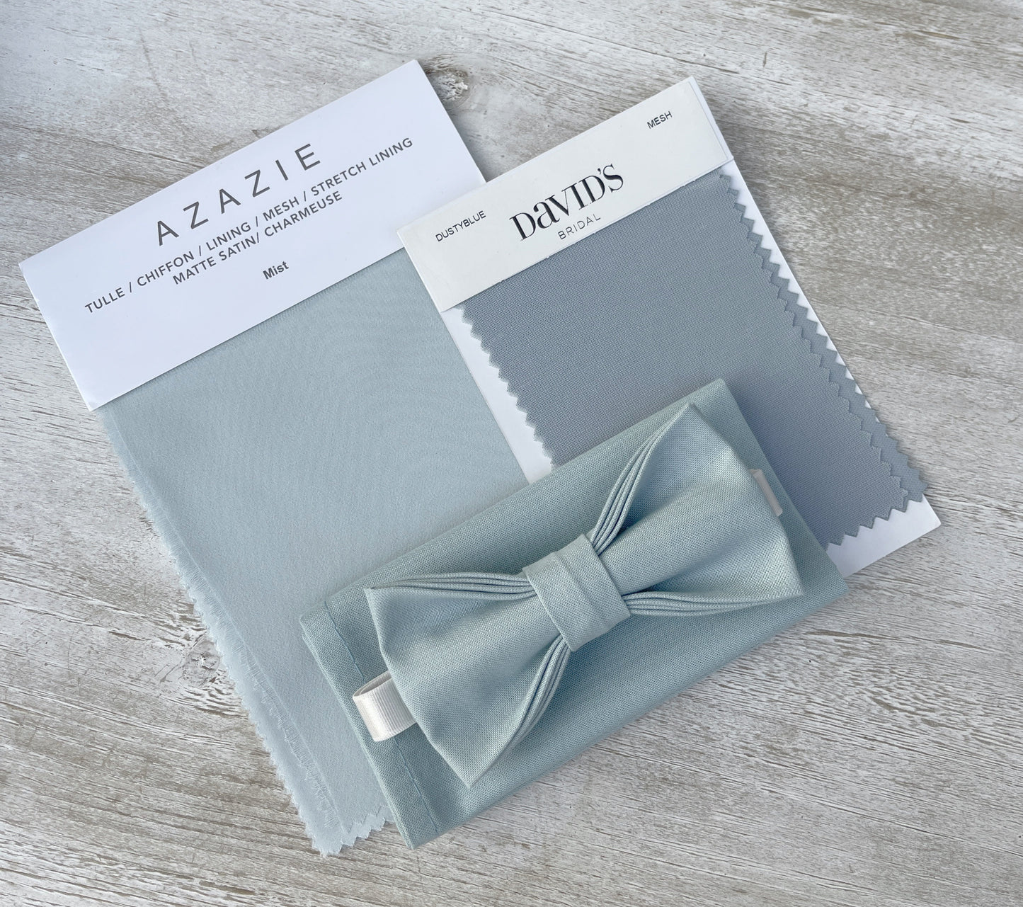 Mist Bow tie & Suspenders | Brown X - Back Braces | Sky Blue Bow | Dusty Blue Bowtie | Pocket Square | Ring Bearer Outfit | Rustic Wedding