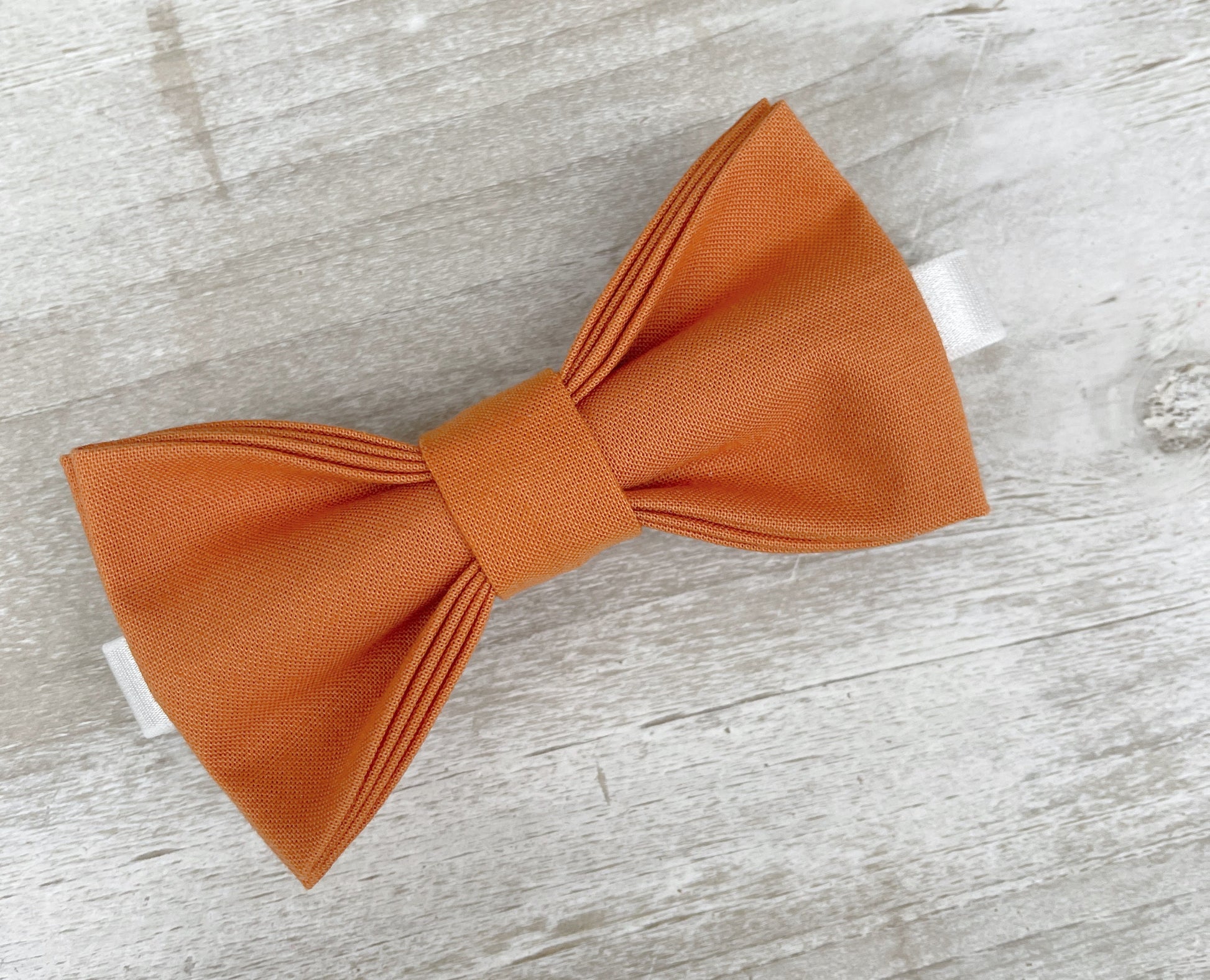 Burnt Orange Bow Tie & Leather Suspenders , Light Brown braces , Boy's Ring Bearer gift , Groomsmen Wedding outfit