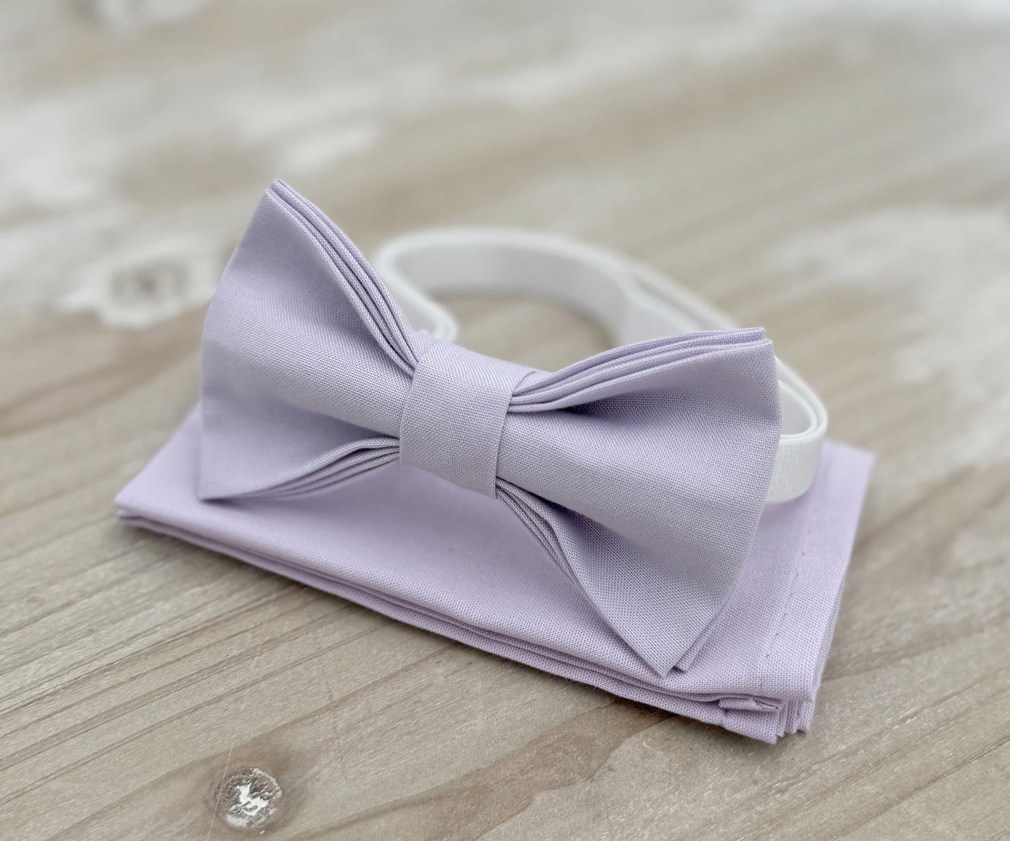 Iris Bow tie & Suspenders | Light Gray Braces | Pocket Square | Ring Bearer Outfit | Boho Rustic Wedding