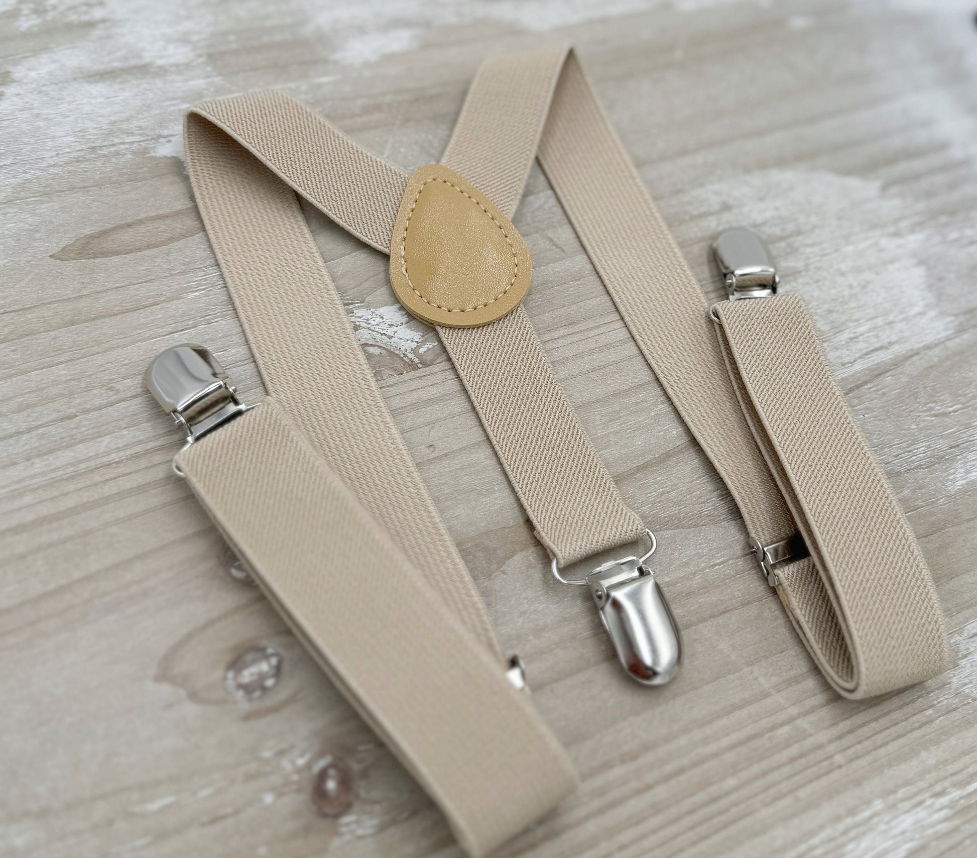 Dark Eucalyptus Bow tie & Suspenders | Champagne Braces | Pocket Square | Ring Bearer Outfit | Boho Wedding Set | Groomsman Gift