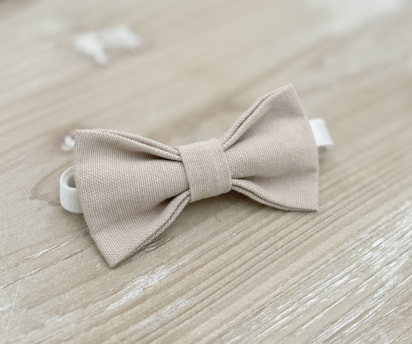 Linen Bow tie & Suspenders | Champagne Tan Braces | Biscotti Bowtie | Frost Tan Bowtie | Ring Bearer Outfit | Boho Rustic Wedding