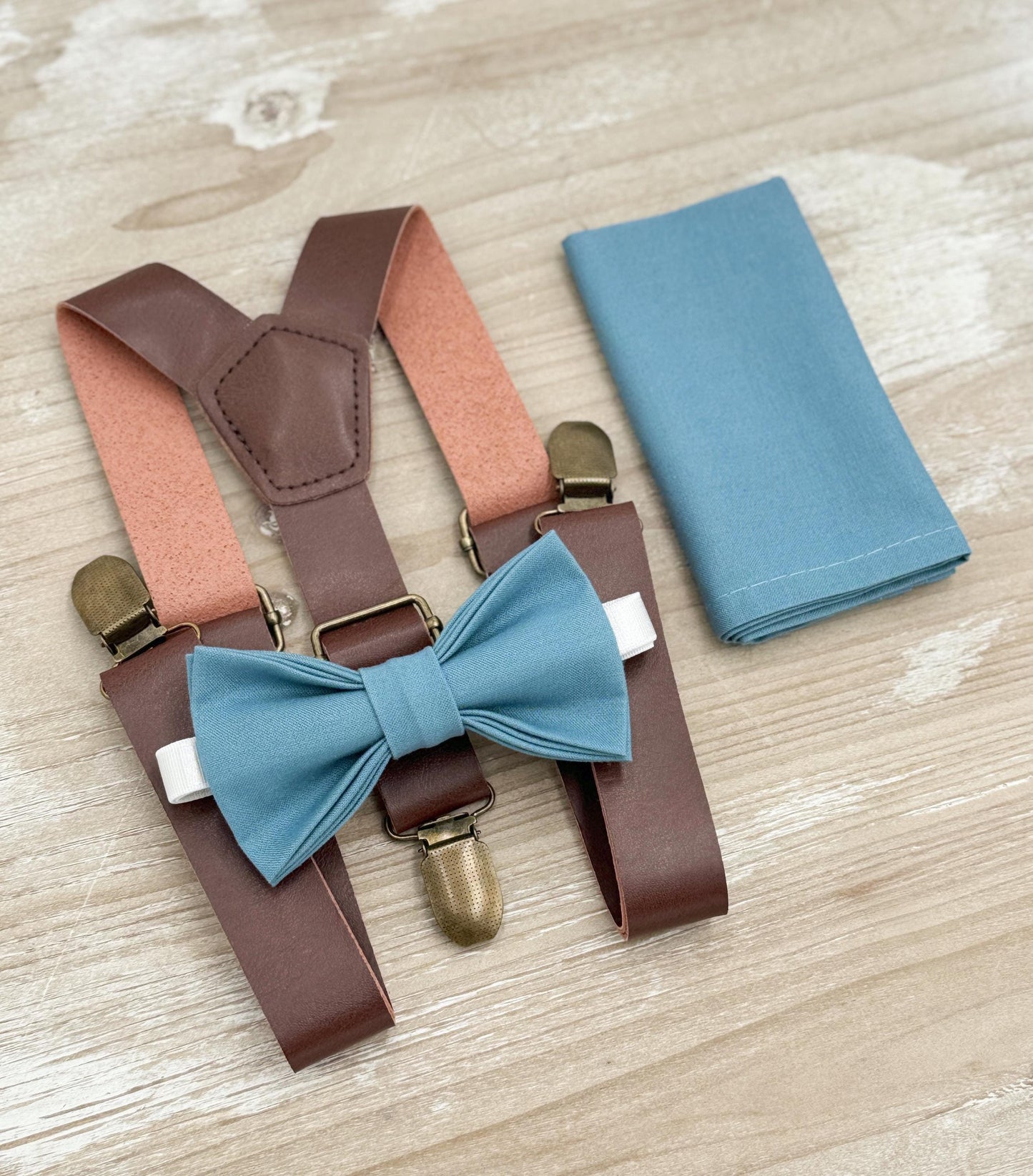 Adjustable Straps For Boys In Navy Blue And Brown - Total Eclipse | Tape à L'oeil - Foto 7