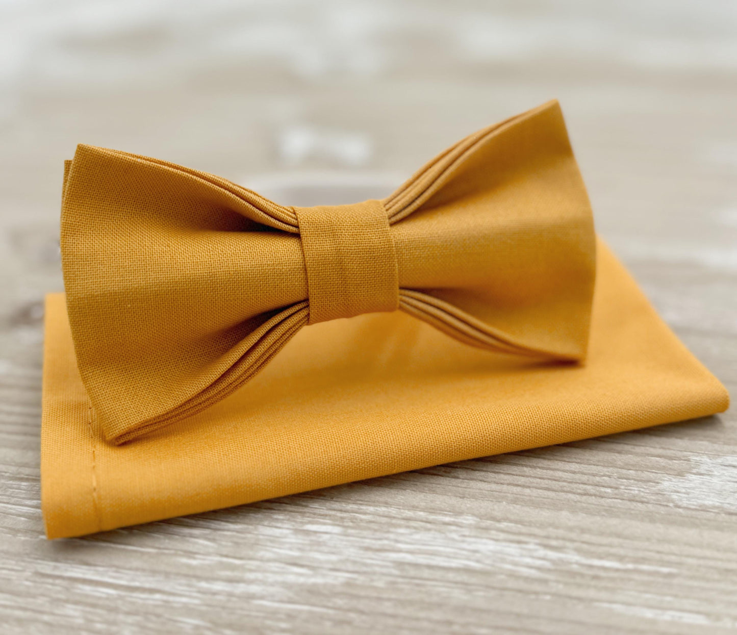 Marigold Bow tie & Suspenders | Mustard Yellow Braces | Pocket Square | Ring Bearer Outfit | Boho Rustic Wedding