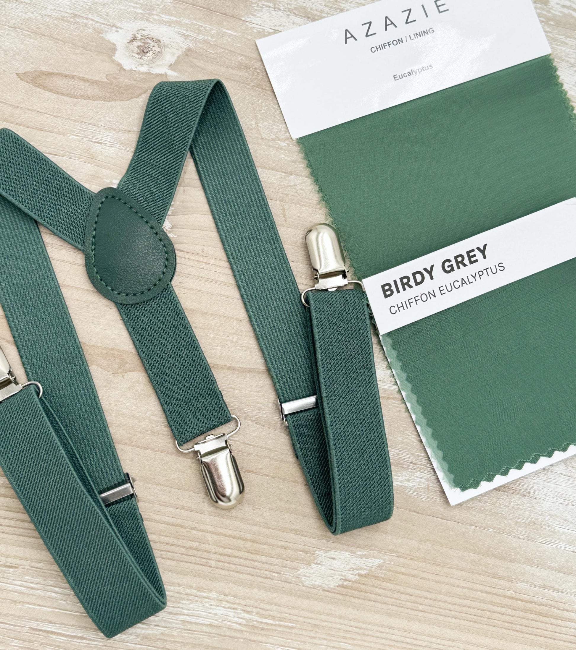 Eucalyptus Bow Tie & Suspenders – All Sizes for Men and Boys, Pocket Square, Ring Bearer, Rustic Wedding, Groomsman Gift