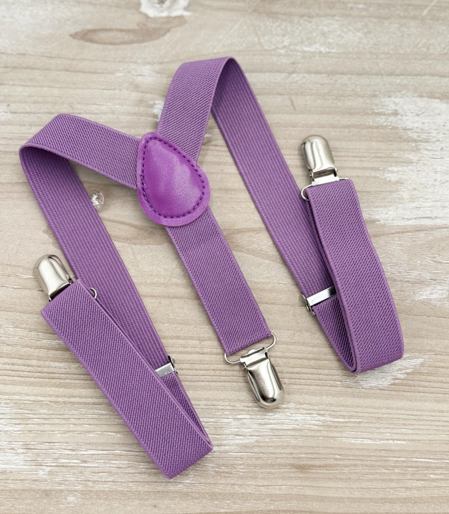 Dark Wisteria Bow tie & Suspenders | Pocket Square | Ring Bearer Outfit | Boho Rustic Wedding