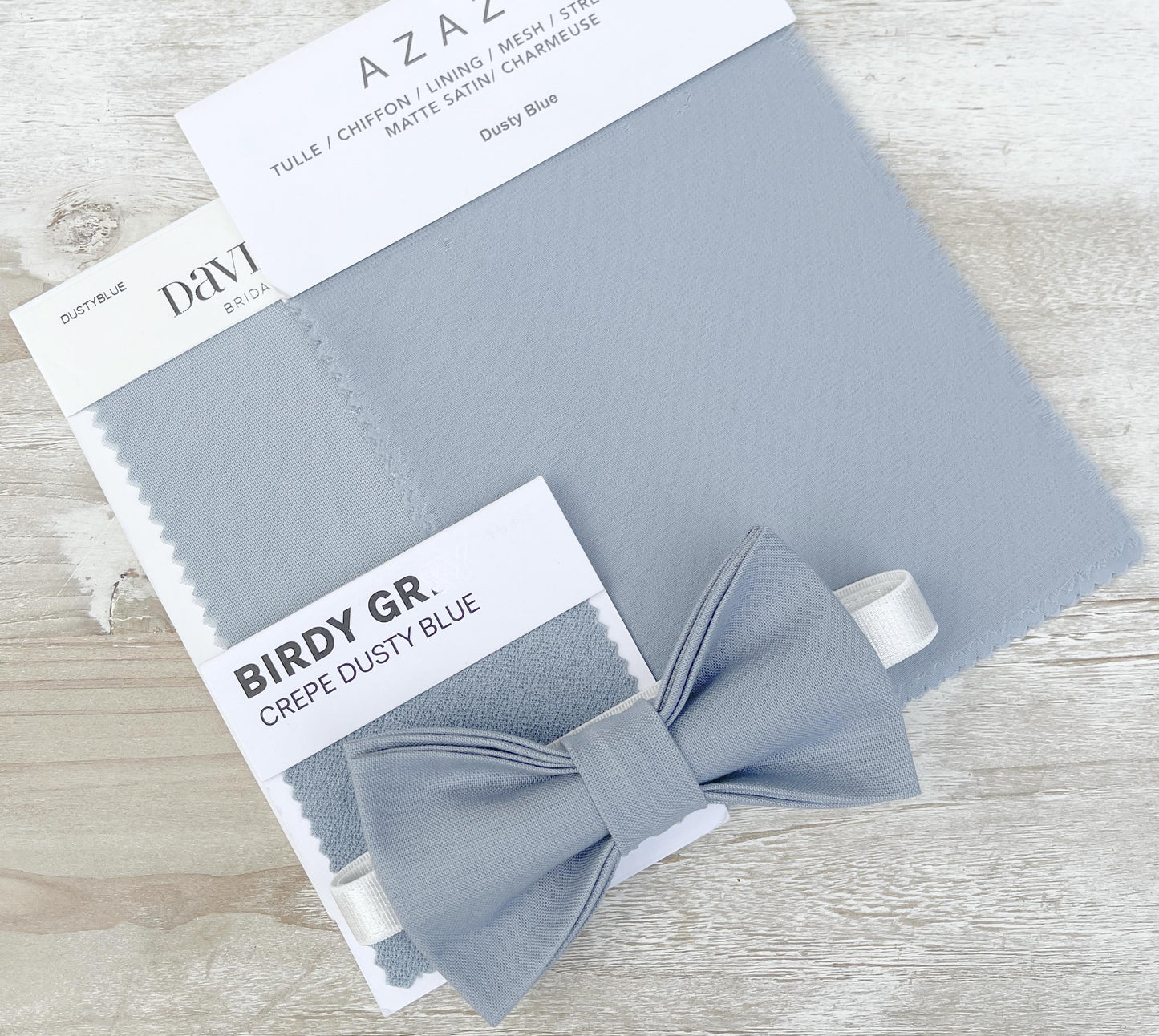 Dusty Blue Bow tie & Suspenders | Pocket Square | Ring Bearer Outfit | Boho Rustic Wedding