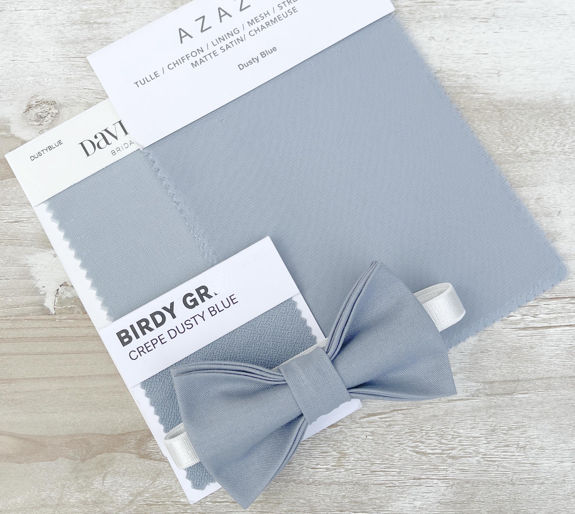 Dusty Blue Bow tie & Suspenders | Pocket Square | Ring Bearer Outfit | Boho Rustic Wedding