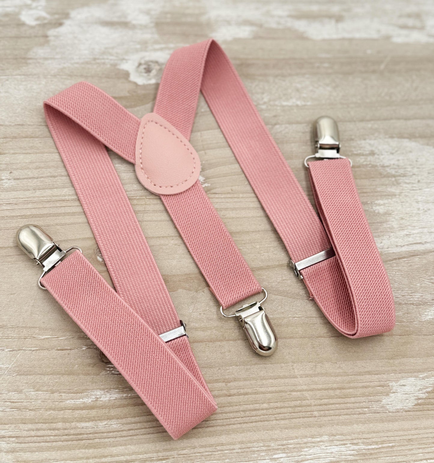 Desert Coral Bow Tie & Suspenders – All Sizes for Men and Boys, Pocket Square, Ring Bearer, Groomsman Gift, Boho Barn Wedding
