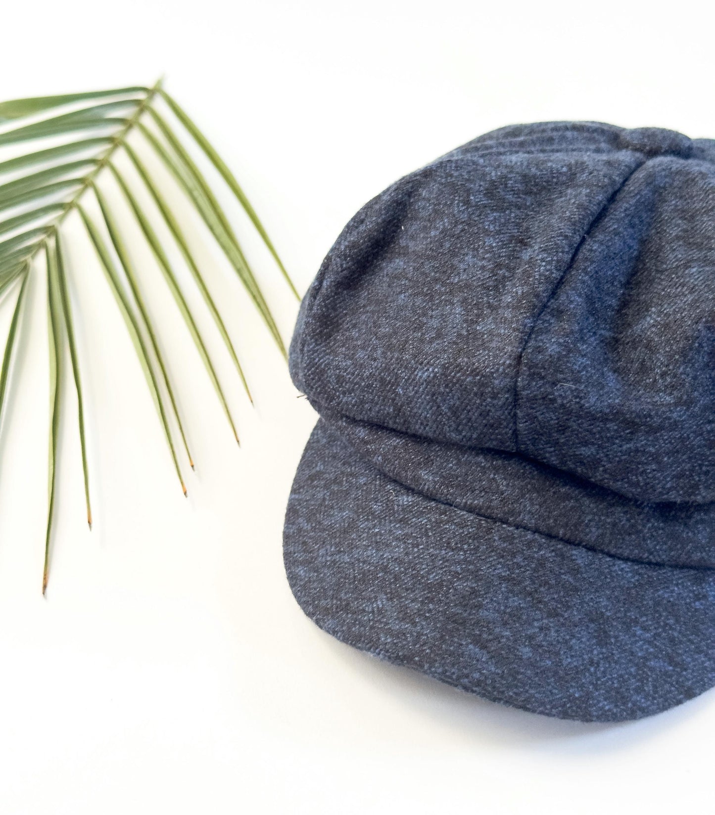 Navy Blue Boy's Flat hat , Applejack hat , Newsboy cap , Wedding Ring bearer gift , costume , Newborn hat , Vintage Cake Smash outfit