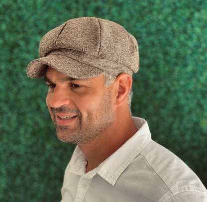 Newsboy cap | Wool Baker Boy Cap | Vintage Flat Cap | Slouchy Beret Cap | Page Boy Ring Bearer outfit | Groomsman Gift | Newborn Photo Prop